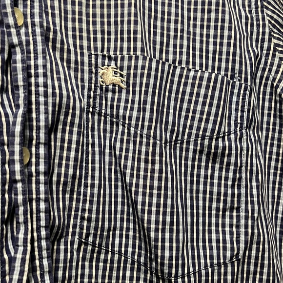 Burberry Short Sleeve Button Down Shirt (Men’s Small) - Picture 4 of 6